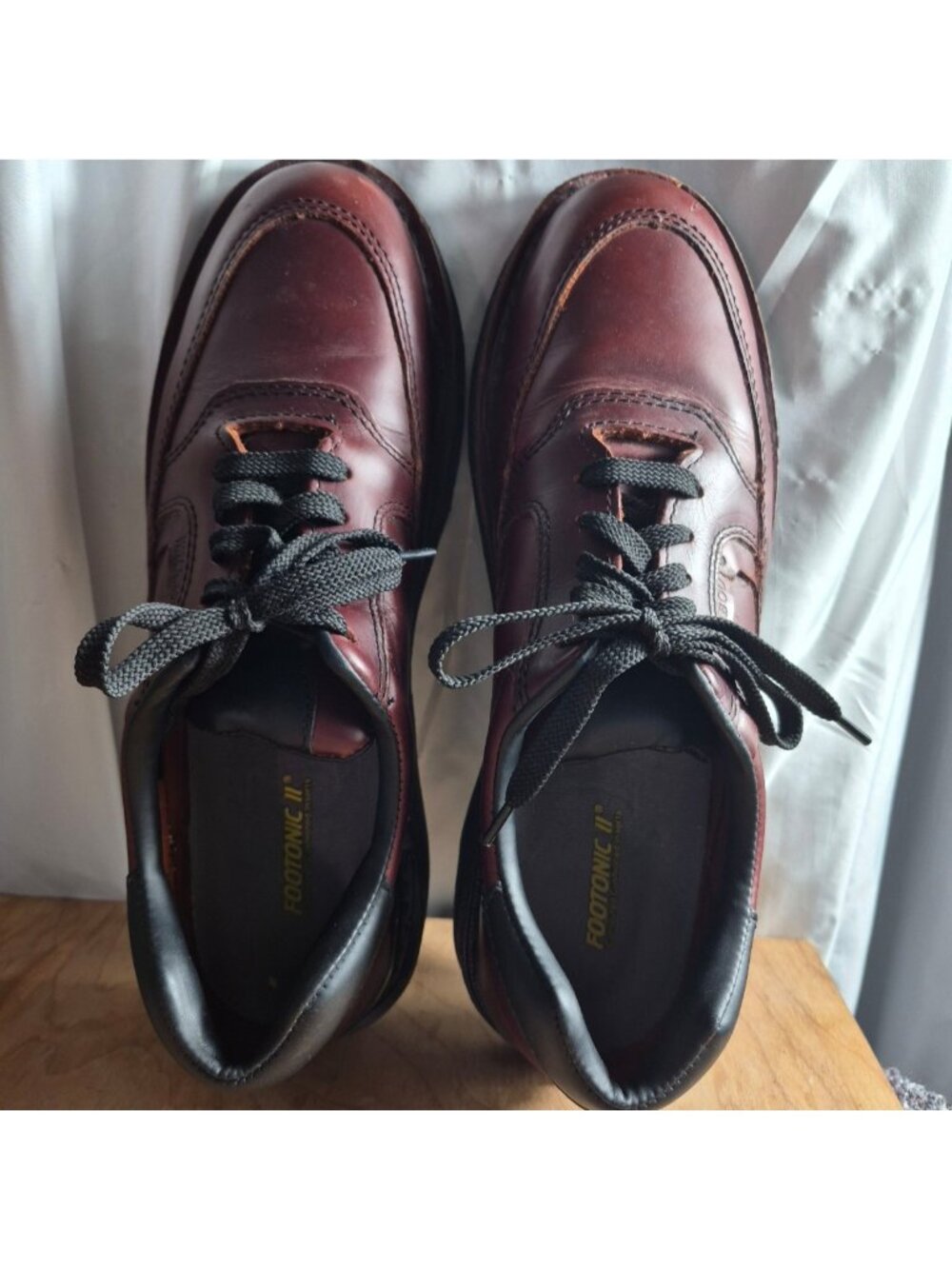 Walkabout Footonic ll Men's Brown Leather Lace-Up Oxford Dress Shoes Size 11.5